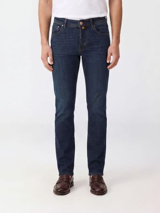 Jacob Cohen Jeans skinny fit in denim stretch a vita media