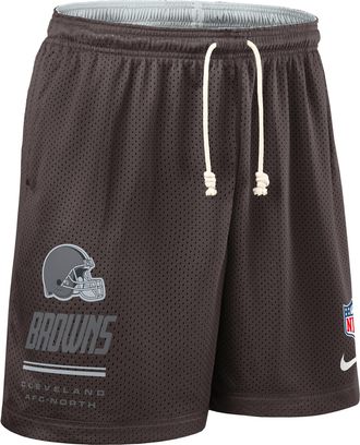 Nike Cleveland Browns Sideline Reversible Nike Mens Dri-FIT NFL Shorts in Brown | 03BF0HN39I-MDC