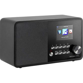 Imperial i110 Radio Internet da tavolo Internet USB, Internetradio Nero