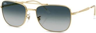 Ray-Ban Sunglasses, unisex, Yellow, Size: 59 MM Rb3755 Sunglasses