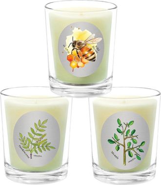 Qualitas 3Pc Candle Set - Frankincense, Wild Honey, & Myrrh