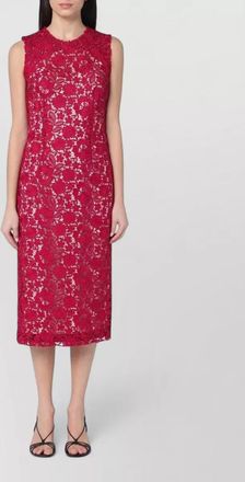 P.A.R.O.S.H. lace midi dress
