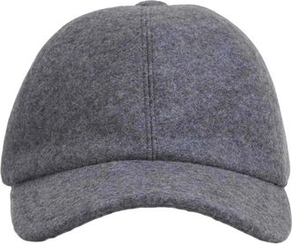 Fedeli Land Cap - Heren - Petten - Grijs - L - Kasjmier - Accessoires