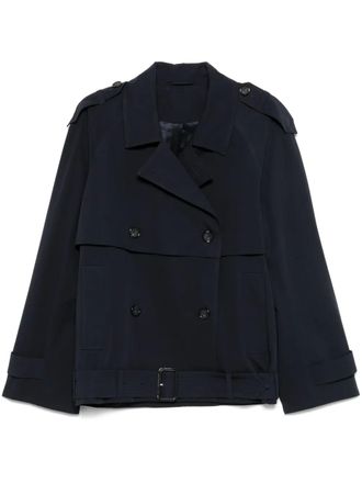 Toteme cotton peacoat - Blue