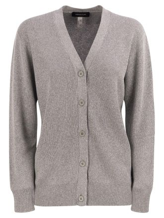 Fabiana Filippi English Ribbed Strickjacke