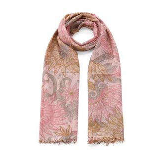 Hemisphere Accessoires, Heren, Roze, ONE Size, Wol, Sjaal met franjes