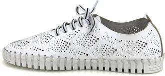 Eric Michael Womens Annie Sneaker In White