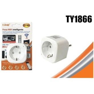 Trade Shop Trade Shop - Presa Spina Schuko Adattatore Elettrica Intelligente Wifi 16a 3680 Watt Ty1866