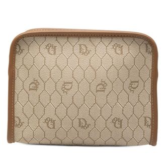 Dior Pre-owned Dior Honeycomb Coated Canvas Pouch IWESQSNL9JPTWSXV
