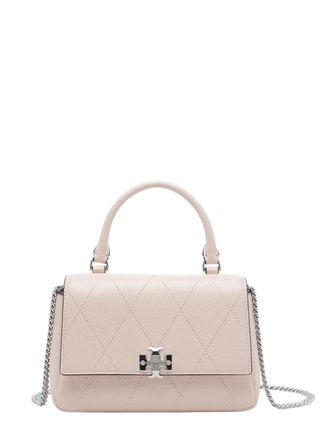 Tory Burch Tory Burch Charlie Quilted Top Handle Chain Wallet