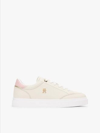 Tommy Hilfiger Zapatillas de piel con suela cupsole