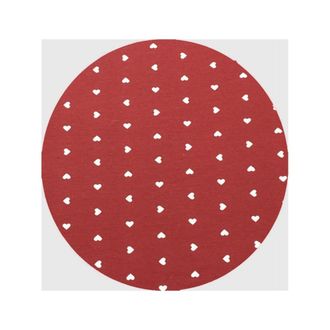 Trade Shop Trade Shop - 6 Copri Sediate Cuscini Tondo Con Fascia Elastic Cuscino Imbottito Sfoderabile