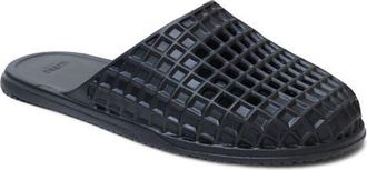 Lusso Rosa Slide in Jet Black at Nordstrom, Size 12