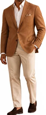 Hart Schaffner Marx Classy Sport Coat In Caramel