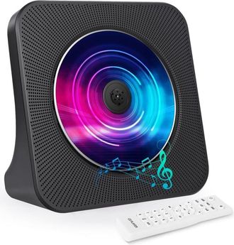OEM Reproductor De Cd De Escritorio Con Transmisor Bluetooth, Reproductor De Cd Port&aacute;til Con Altavoces Y Temporizador, Reproductor De Radio Cd Con Puerto 