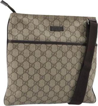 Gucci Borsa a tracolla vintage GG in tela Pre-owned - - Pre-owned - Donna - Marrone - ONE SIZE