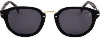 David Beckham Db 1077/S Rounded Frame Sunglasses