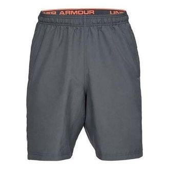 Under Armour Woven Graphic Wordmark Shorts Grey 1320203-012