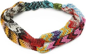 Missoni Cerchietto con nodo - Blu
