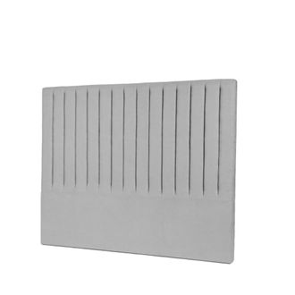 Koketto Home Cabecero tapizado gris claro para cama de 180 cm