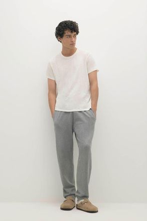 Naked Cashmere Kyle Linen Crewneck Tee in White at Nordstrom, Size Xx-Large