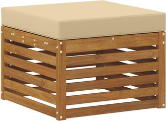 vidaXL Reposapi&eacute;s De Exterior Madera De Acacia S&oacute;lida Natural Vidaxl