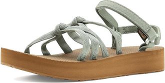 Teva Midform Kena Slim Womens Shoes Seagrass : 10 B - Medium, Synthetic