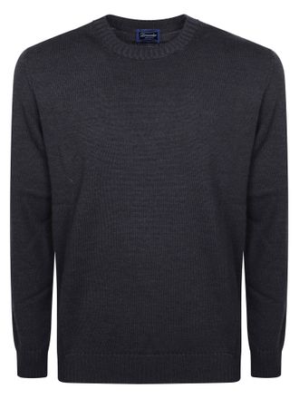 Drumohr Merino Tubular Merino Wool Crewneck Sweater