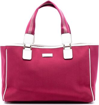 Gucci Pre-owned Gucci Canvas Web Tote Ladies ZHZZAUG9AE3UC0IC