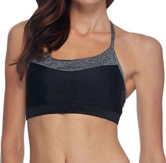 Body Glove Lotus Medium Impact Sports Bra In Black