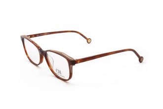 Carolina Herrera Womens 53 mm Brown Eyeglasses VHE776K-09XW-53