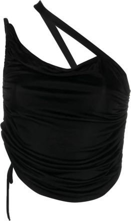 ADĀMO Andrea Adamo Donna, Top, Nero, XS, new
