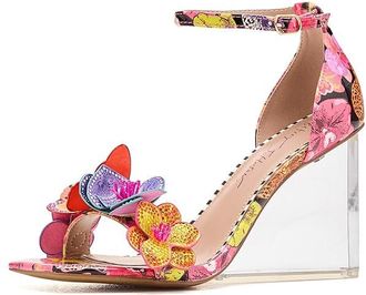 Blue by Betsey Johnson Santino Womens Sandals Black : 8.5 M, Synthetic