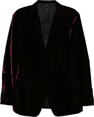 Tom Ford Blazer da cocktail Shelton - Rosso