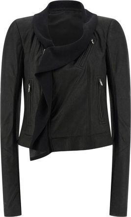 Rick Owens Leren jack van Rick Owens