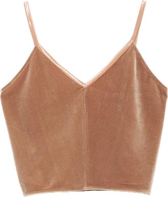 Forte_Forte Canotta con scollo a V - Toni neutri