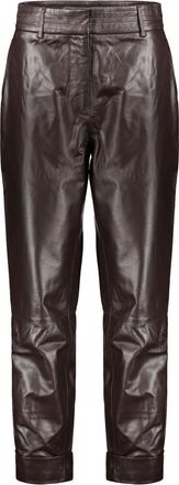 Moorer Mujer, Pantalones, Marr&oacute;n, Talla: S