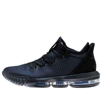 Nike LeBron 16 Low Triple Black CI2668-002