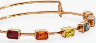Alex and Ani Rainbow Ombre Inline Bangle Bracelet at Nordstrom
