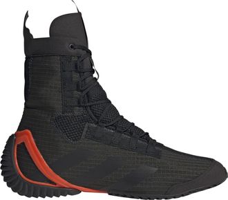 adidas Mens 23 Mid Cut Boxing Boots in Carbon - Grey - Size UK 6.5