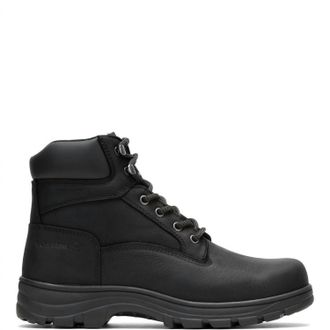 Wolverine Mens Carlsbad Waterproof 6 Work Boot In Black