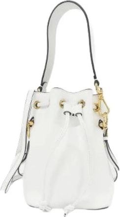 Fendi Pre-owned Bucket Bags, female, White, Size: ONE SIZE Pre-owned Bucket Bag