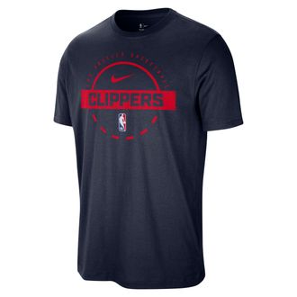 Nike LA Clippers Nike Mens NBA Practice T-Shirt in Blue | HQ9714-419