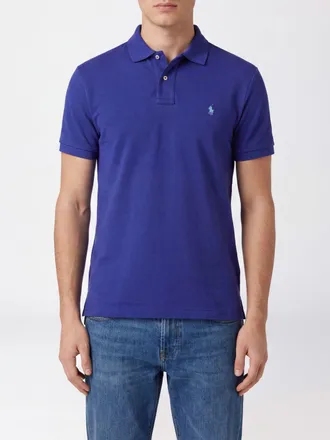 Polo Ralph Lauren Polo in cotone a maniche corte con logo Pony ricamato