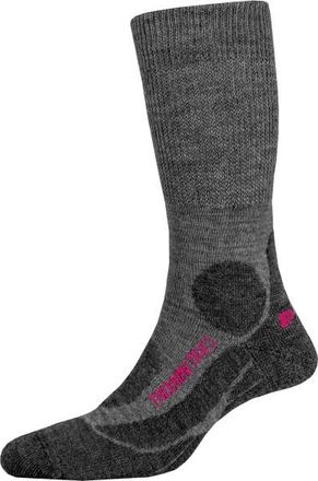 P.A.C. TR 6.1 Trekking Merino Medium Wandersocken für Damen | grau