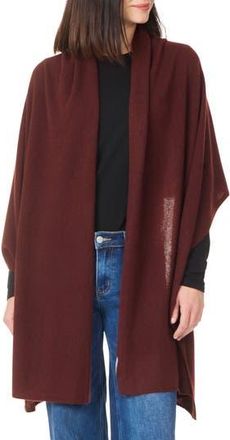 Amicale Cashmere Cashmere Travel Wrap Scarf in Chestnut at Nordstrom Rack