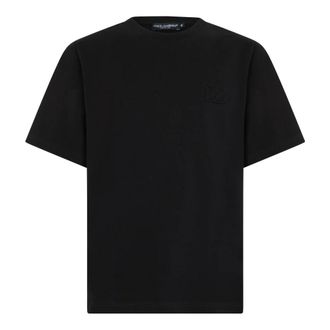 Dolce & Gabbana Heren, Tops, Zwart, Maat: XL Katoen