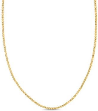 Bony Levy 14K Gold Wheat Chain Necklace in 14Ky at Nordstrom, Size 18