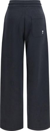 Ami Cotton Sweatpants Joggers - Black