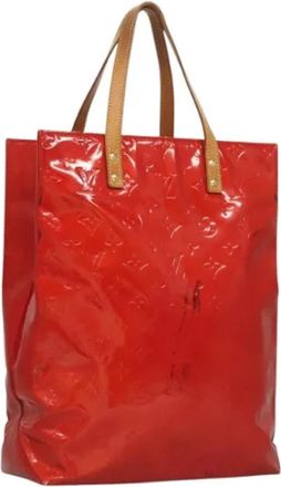 Louis Vuitton Tweedehands leren Louis Vuitton tassen - Dames - Vintage Shopper - Rood - ONE Size - Leer - Vintage